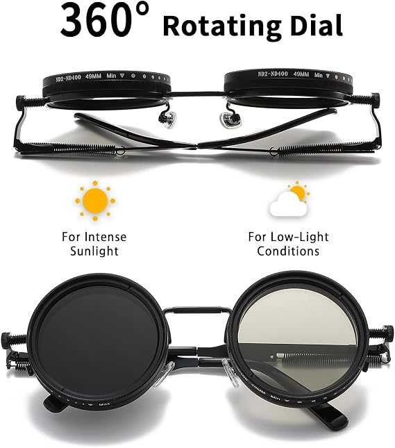 Adjustable Tint  Sunglasses